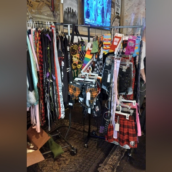 NEW PICS! Custom RAGE Jackets, shorts, skirts & jeans- live festival selling! - Picture 7 of 16